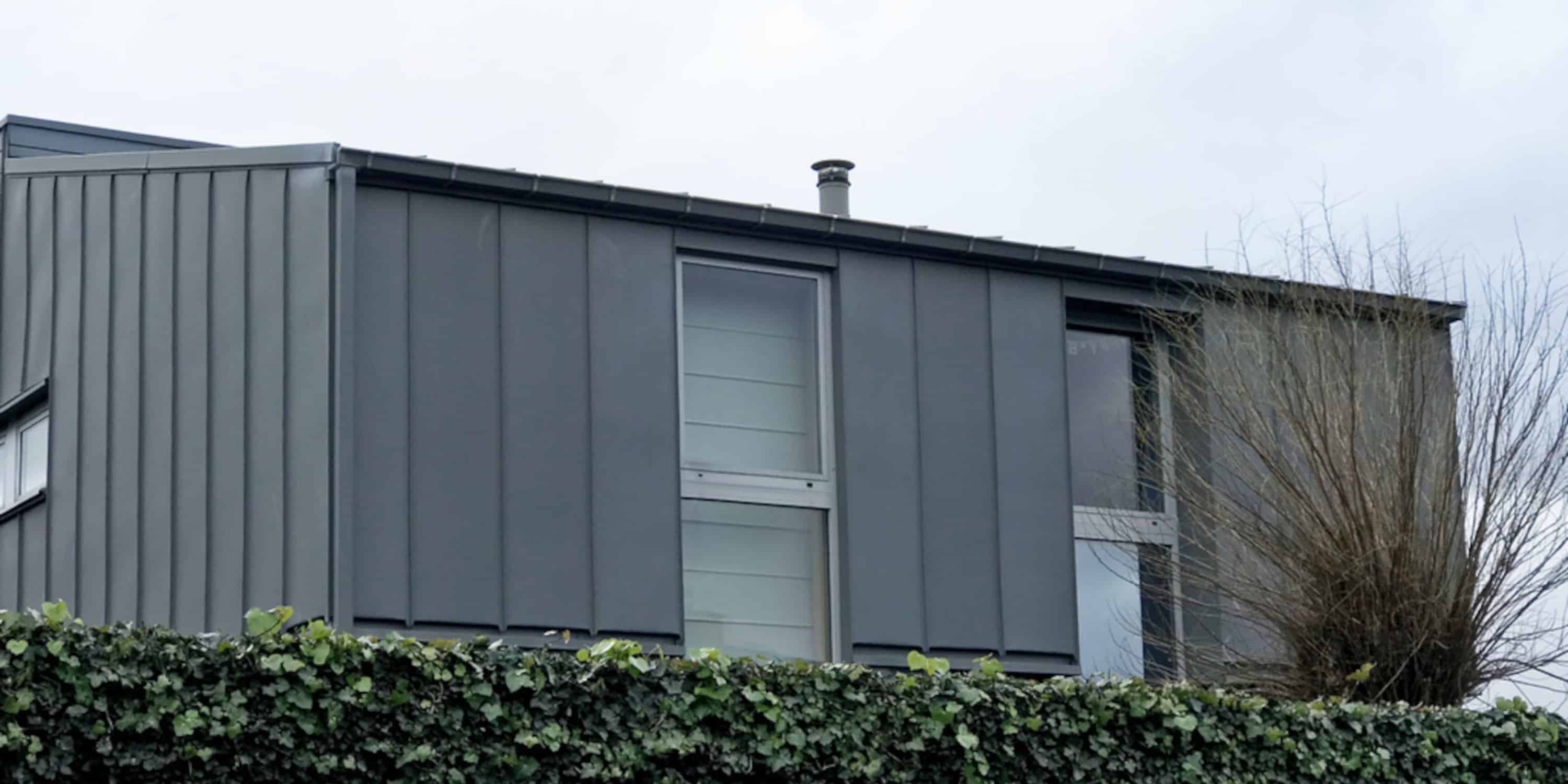 bardage facade metal